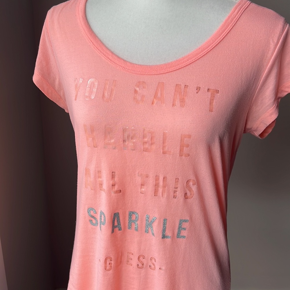Guess Top “You Can’t Handle All This Sparkle” - Picture 5 of 10